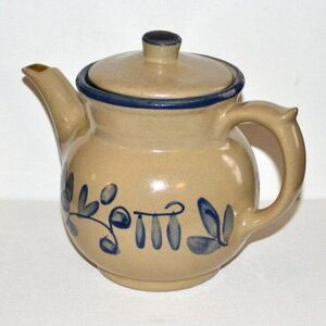 Beaumont Brothers Pottery Salt Glazed Teapot Kitchen Decor